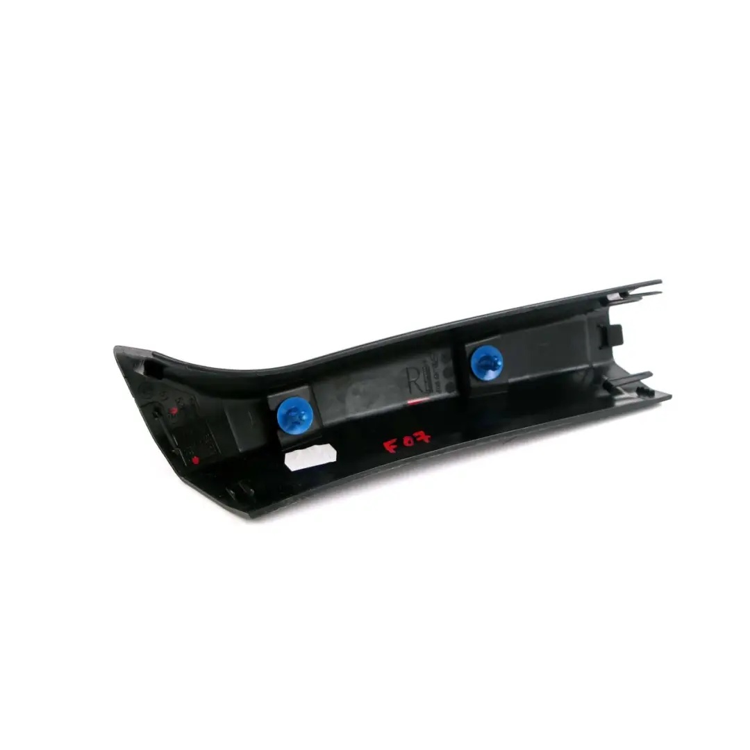BMW F07 Abdeckung Trunk Deckel hinten rechts unten schwarz Gran Turismo 7201656 - SKU 7205824 - Teilenummer 7205824