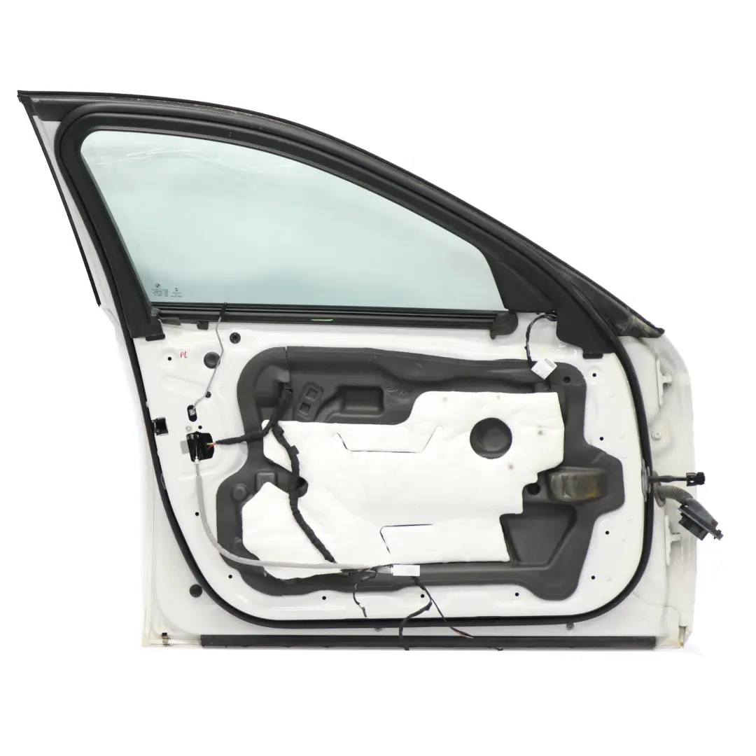 Door Front Left N/S F11 Alpinweiss Alpine White - 300 to BMW F10 with Part number 7206107 BMW F10 Door Front Left N/S F11 Alpinweiss Alpine White - 300 - SKU 7206107-AW1 - Part number 7206107