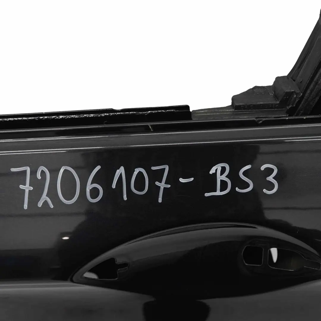 Door Front Left N/S F11 Black Sapphire Metallic - 475 to BMW F10 with Part number 7206107 BMW F10 Door Front Left N/S F11 Black Sapphire Metallic - 475 - SKU 7206107-BS3 - Part number 7206107