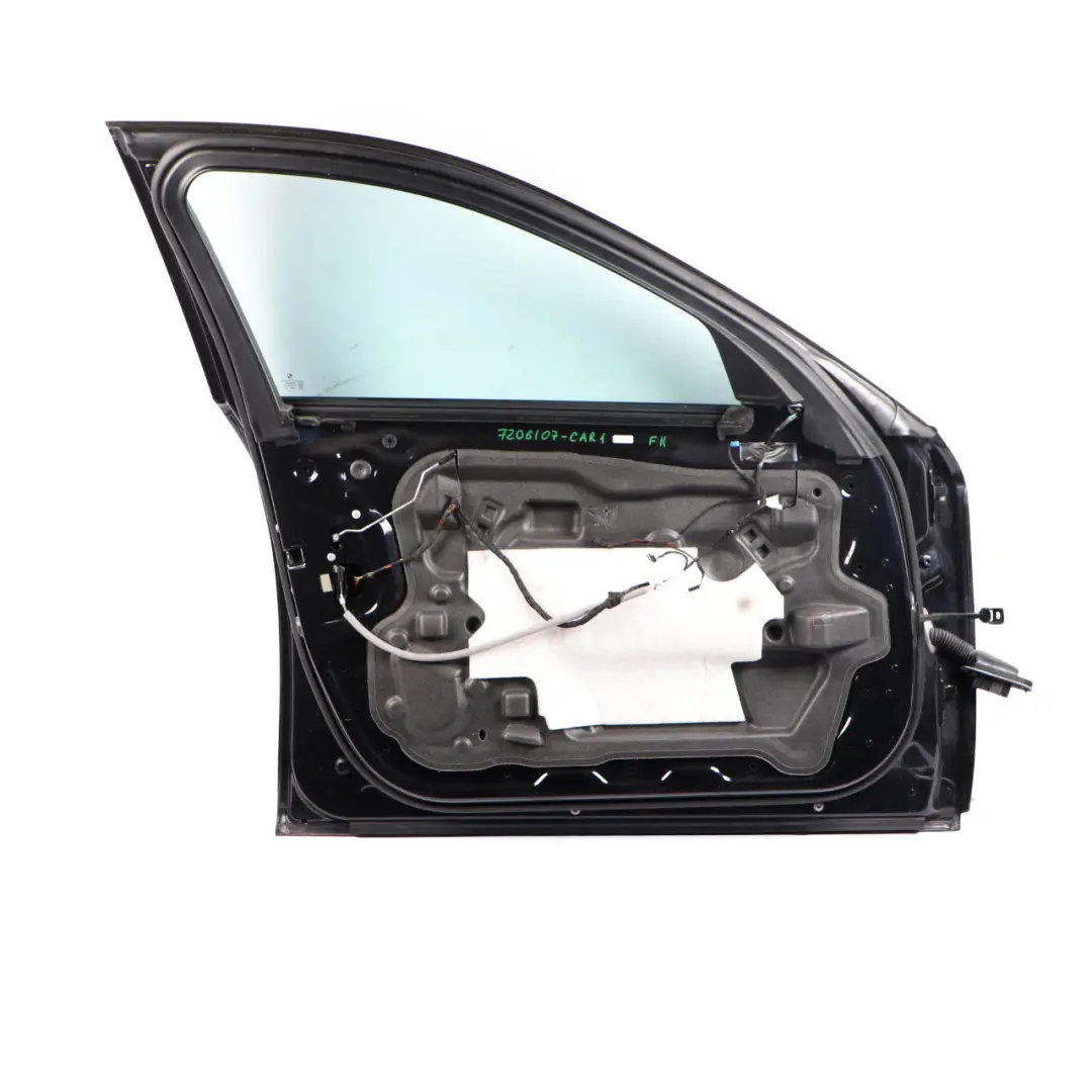 Door Front Left N/S Carbonschwarz Carbon Black Metallic - 416 to BMW F10 F11 with Part number 7206107 BMW F10 F11 Door Front Left N/S Carbonschwarz Carbon Black Metallic - 416 - SKU 7206107-CAR1 - Part number 7206107