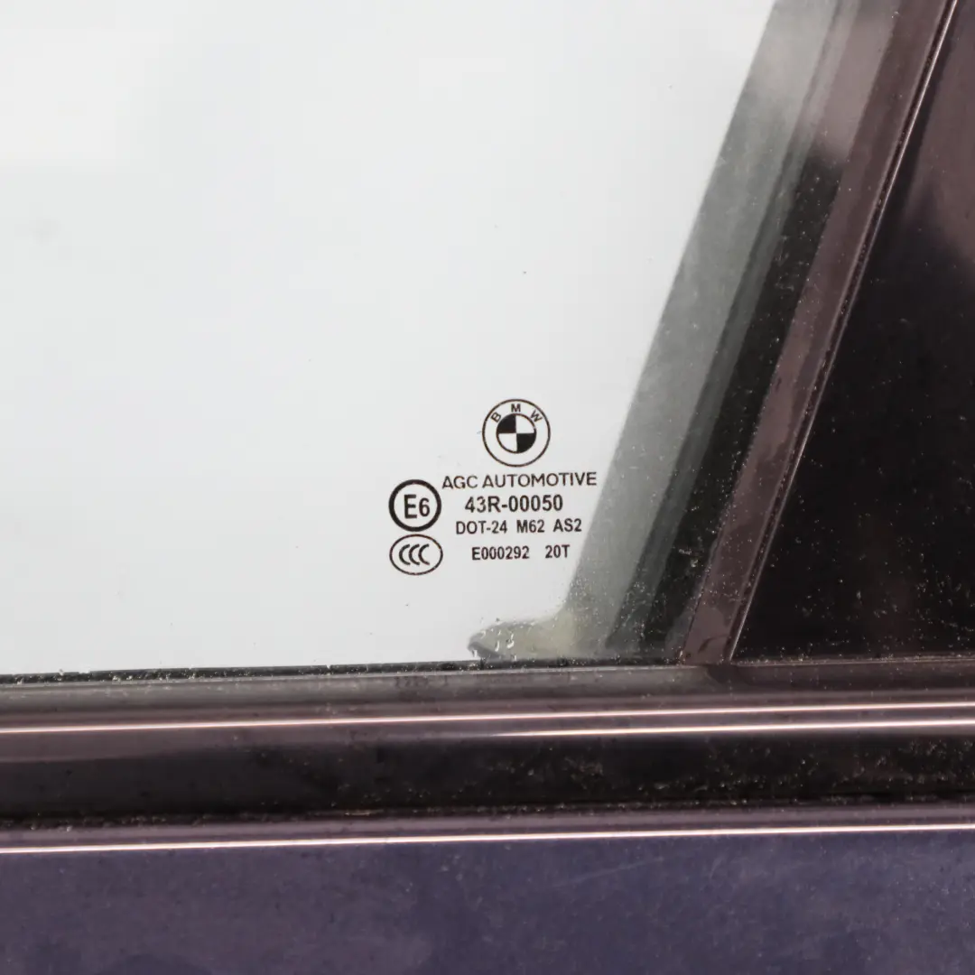 BMW F10 F11 Door Front Left N/S Carbonschwarz Carbon Black Metallic - 416 - SKU 7206107-CAR - Part number 7206107