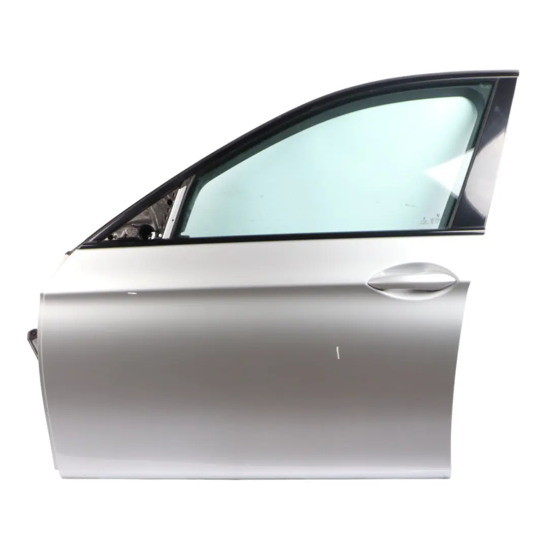 Door Front Left N/S F11 Glacier Silver Metallic - A83 to BMW F10 with Part number 7206107 BMW F10 Door Front Left N/S F11 Glacier Silver Metallic - A83 - SKU 7206107-GSB - Part number 7206107