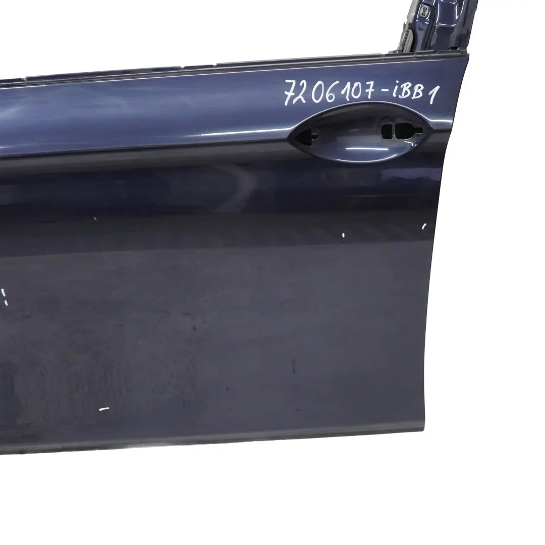 Tür Vorne Links F11 Imperialblau Imperial Blue Metallic - A89 für BMW F10 mit Teilenummer 7206107 BMW F10 Tür Vorne Links F11 Imperialblau Imperial Blue Metallic - A89 - SKU 7206107-IBB1 - Teilenummer 7206107