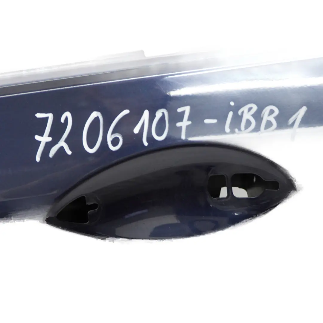 BMW F10 Porta anteriore sinistra F11 Imperialblau Imperial Blue Metallic - A89 - SKU 7206107-IBB1 - Numero di parte 7206107