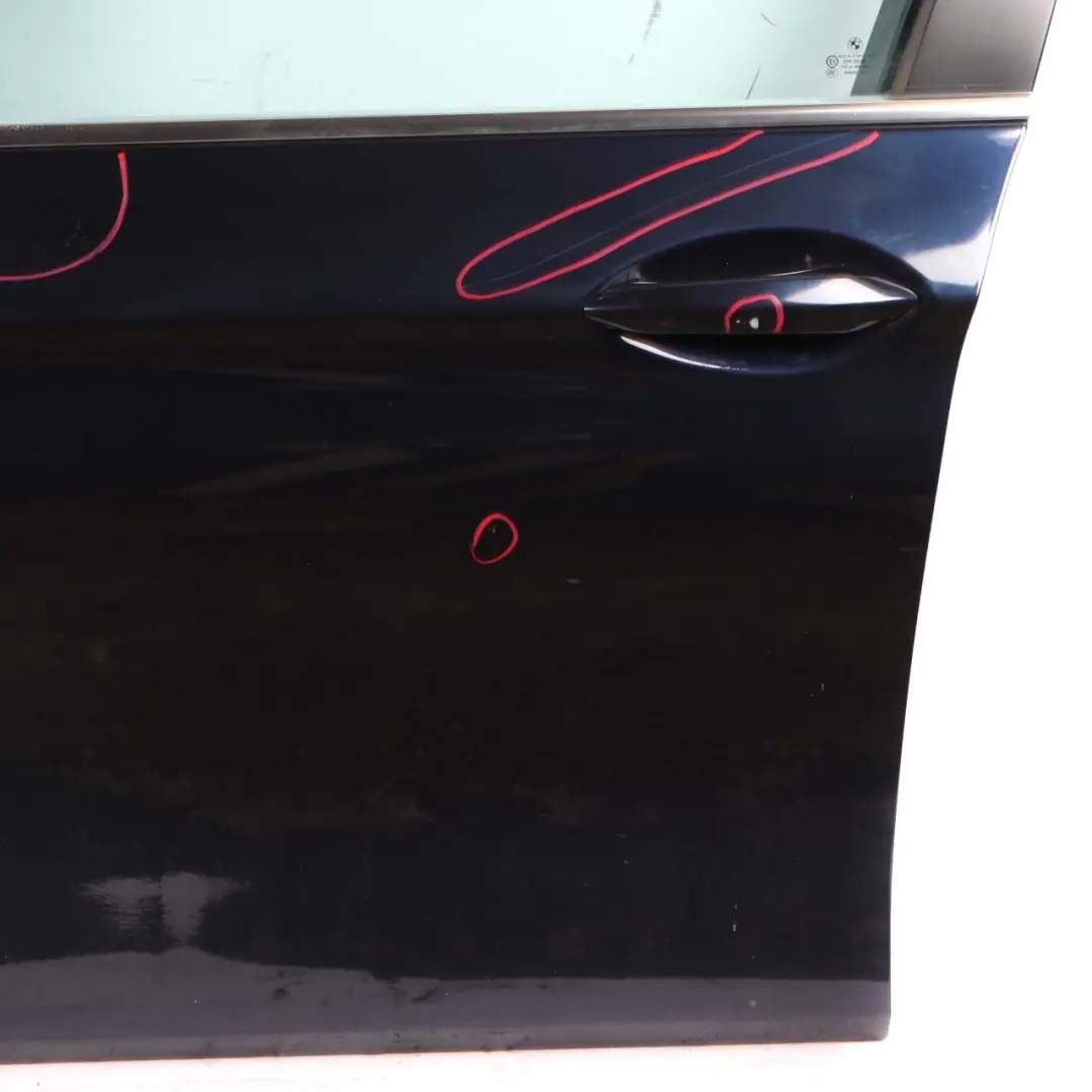 BMW F10 Door Front Left N/S F11 Imperialblau Imperial Blue Metallic - A89 - SKU 7206107-IBB - Part number 7206107