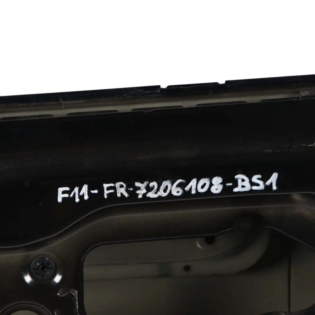 Door Front Right Panel O/S F11 Black Sapphire Metallic - 475 to BMW F10 with Part number 7206108 BMW F10 Door Front Right Panel O/S F11 Black Sapphire Metallic - 475 - SKU 7206108-BS1 - Part number 7206108