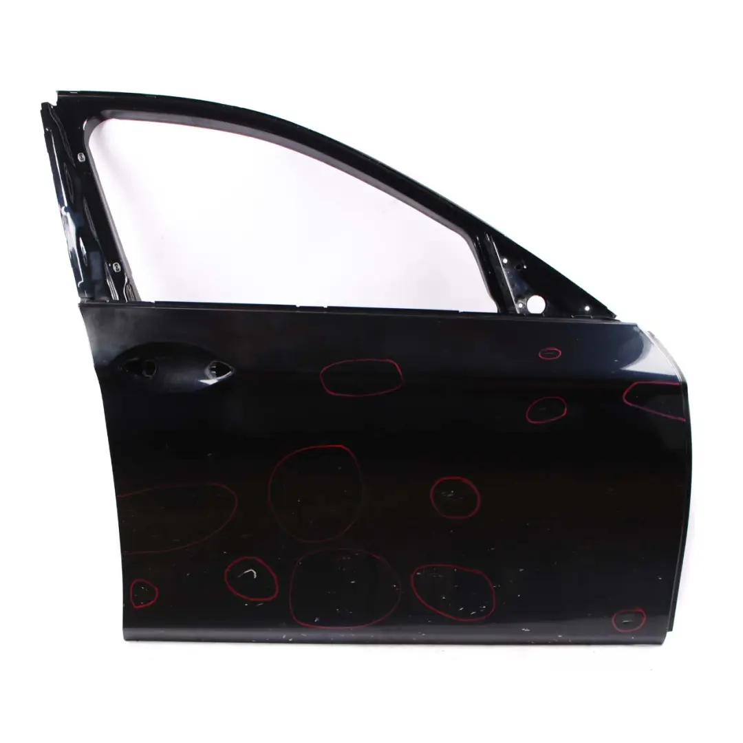 BMW 5 F10 F11 Door Front Right O/S Carbonschwarz Carbon Black Metallic - 416 - SKU 7206108-CAR - Part number 7206108