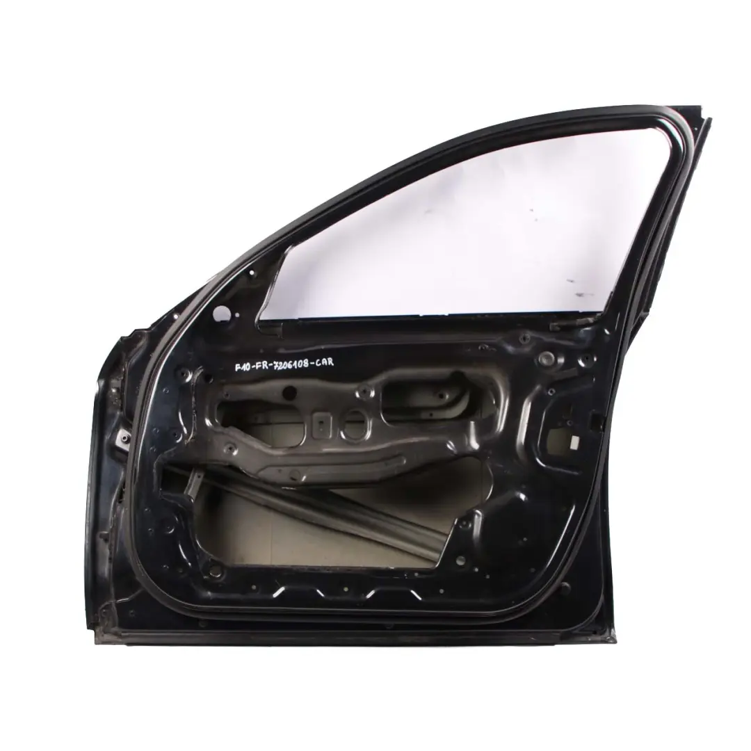 BMW 5 F10 F11 Door Front Right O/S Carbonschwarz Carbon Black Metallic - 416 - SKU 7206108-CAR - Part number 7206108