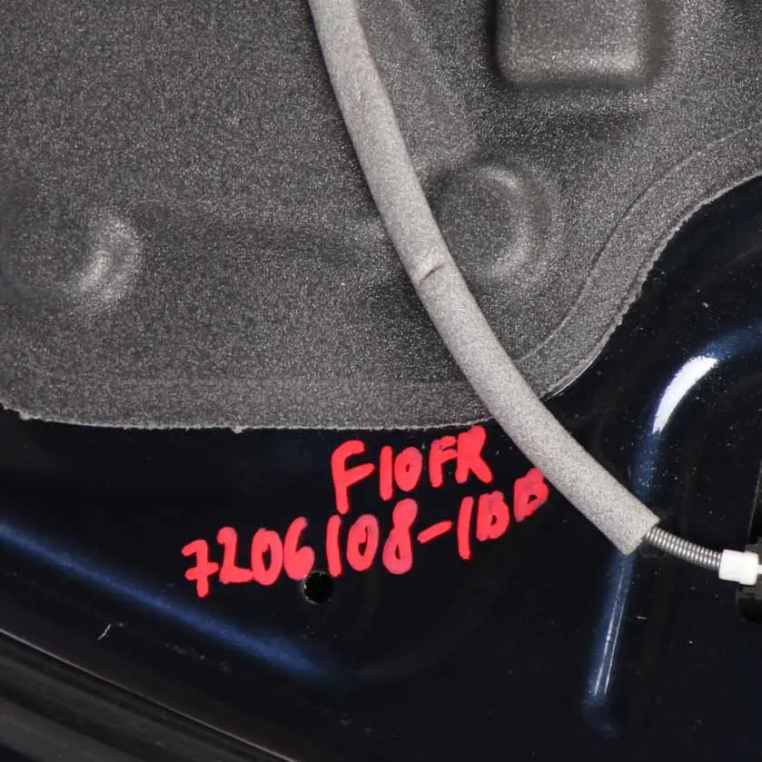 Door Front Right O/S F11 Imperial Blue Metallic - A89 to BMW F10 with Part number 7206108 BMW F10 Door Front Right O/S F11 Imperial Blue Metallic - A89 - SKU 7206108-IBB - Part number 7206108