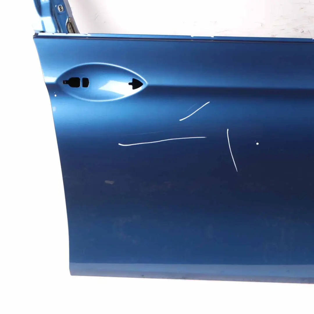 Door Front Right O/S F11 Monte Carlo Blue Metallic - B05 to BMW F10 with Part number 7206108 BMW F10 Door Front Right O/S F11 Monte Carlo Blue Metallic - B05 - SKU 7206108-MCB - Part number 7206108