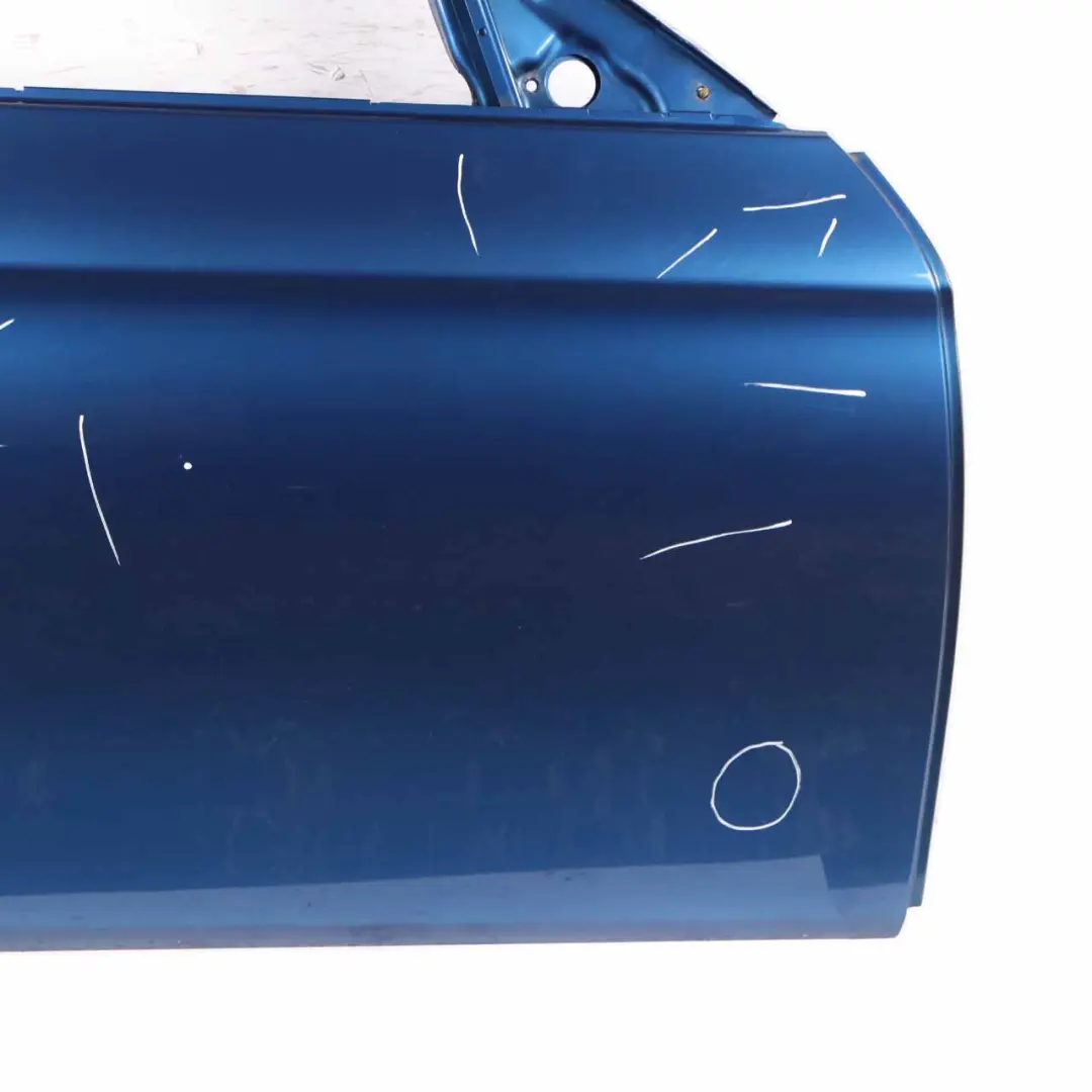 Door Front Right O/S F11 Monte Carlo Blue Metallic - B05 to BMW F10 with Part number 7206108 BMW F10 Door Front Right O/S F11 Monte Carlo Blue Metallic - B05 - SKU 7206108-MCB - Part number 7206108