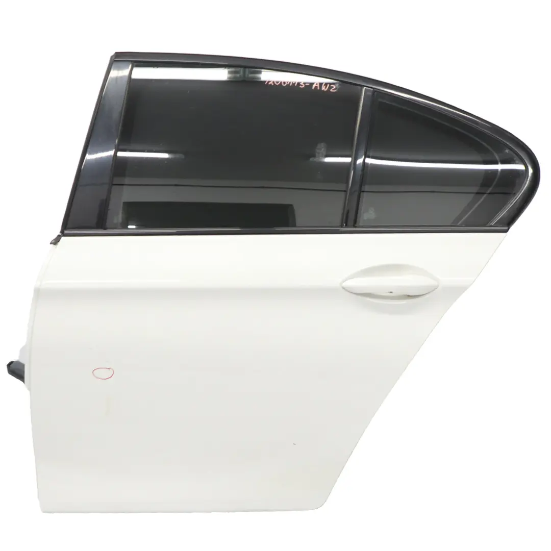 BMW F10 Door Rear Left N/S Covering Panel Alpinweiss Alpine White - 300 - SKU 7206113-AW2 - Part number 7206113