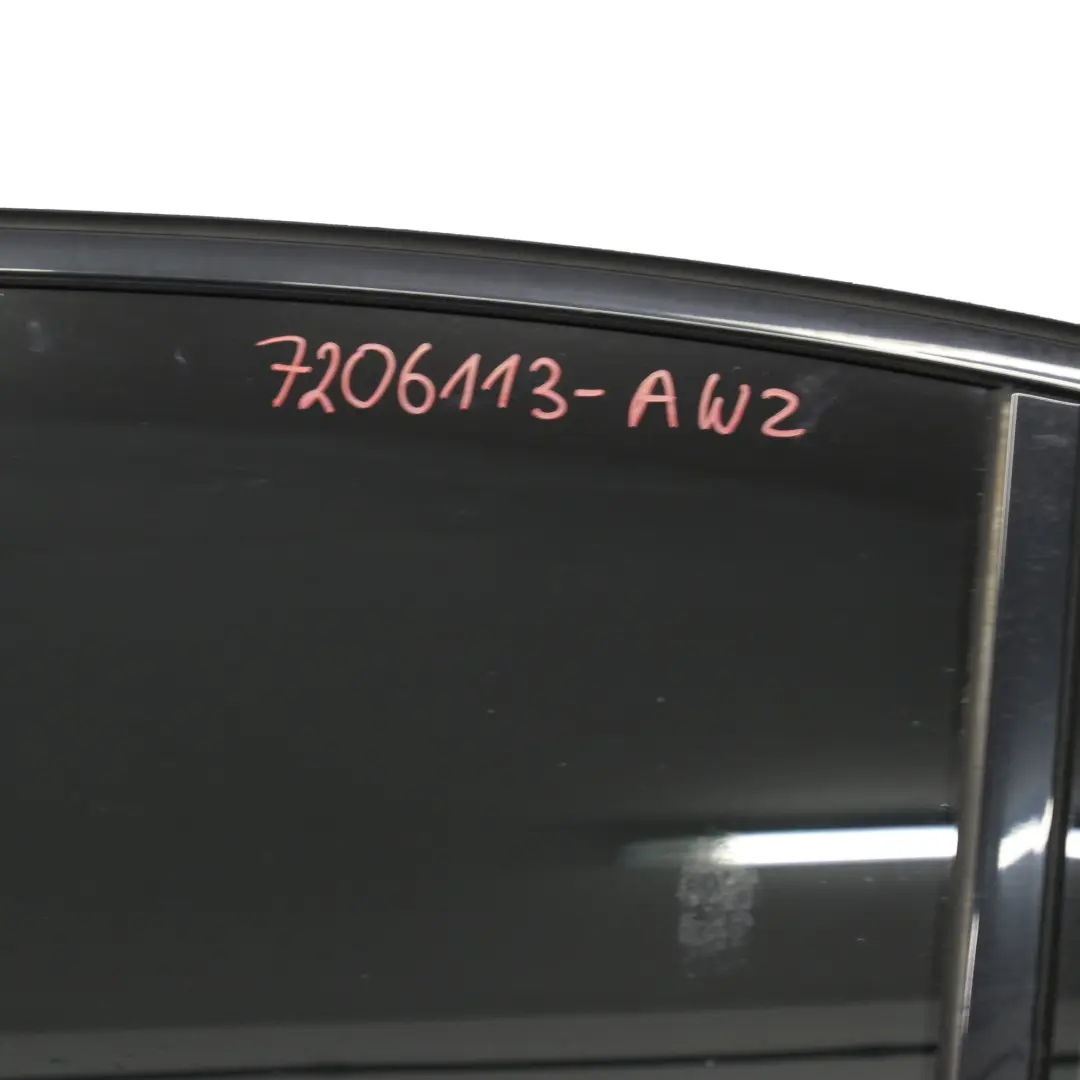 BMW F10 Door Rear Left N/S Covering Panel Alpinweiss Alpine White - 300 - SKU 7206113-AW2 - Part number 7206113