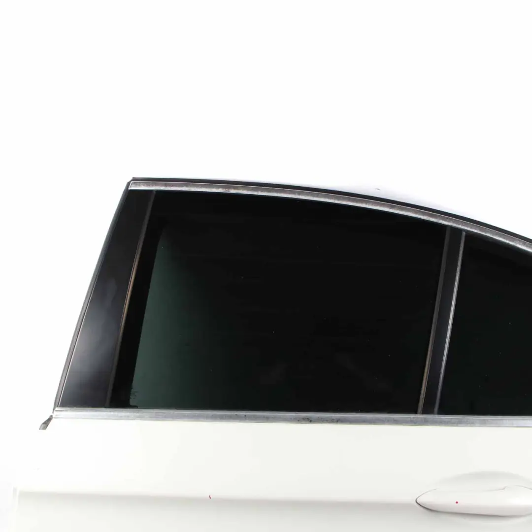 Door Rear Left N/S Covering Panel Alpinweiss Alpine White - 300 to BMW F10 with Part number 7206113 BMW F10 Door Rear Left N/S Covering Panel Alpinweiss Alpine White - 300 - SKU 7206113-AW - Part number 7206113