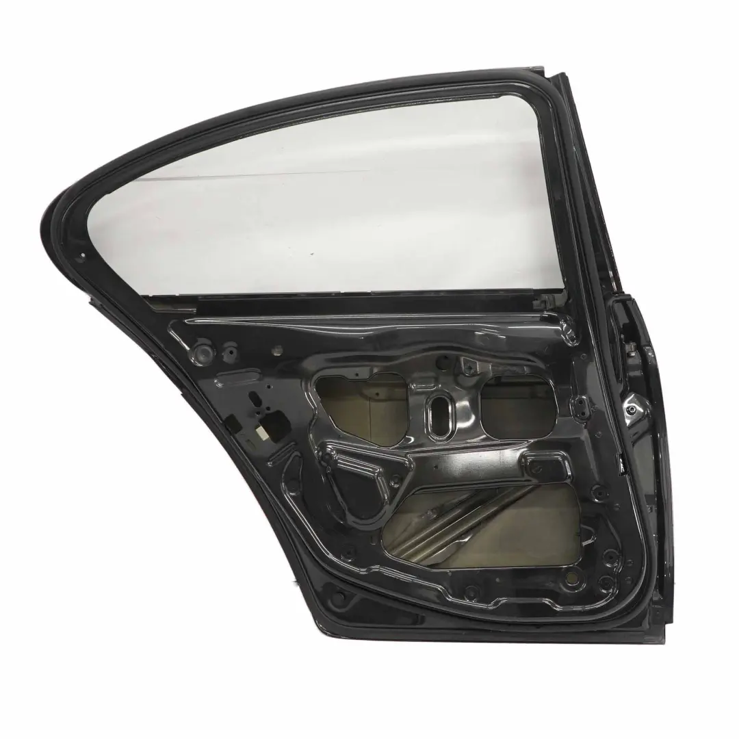 BMW F10 Limousine Tür hinten links Schwarz Saphir Metallic - 475 - SKU 7206113-BS1 - Teilenummer 7206113