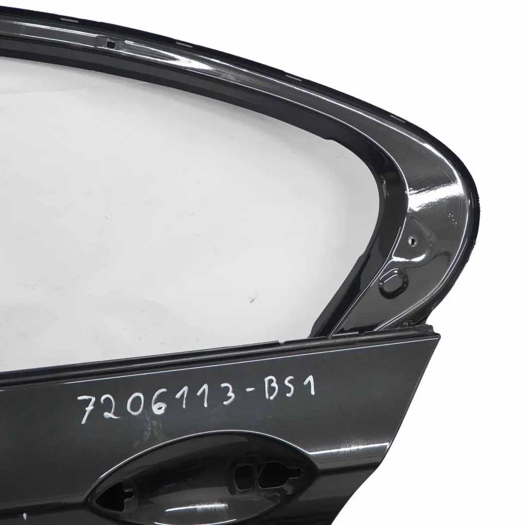 BMW F10 Saloon Door Rear Left N/S Black Sapphire Metallic - 475 - SKU 7206113-BS1 - Part number 7206113