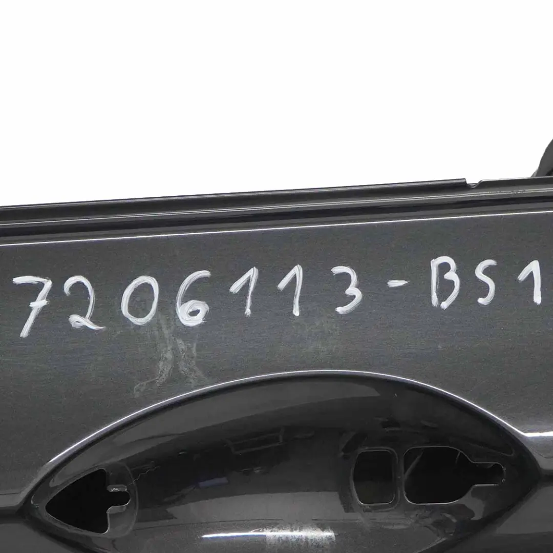 BMW F10 Saloon Door Rear Left N/S Black Sapphire Metallic - 475 - SKU 7206113-BS1 - Part number 7206113