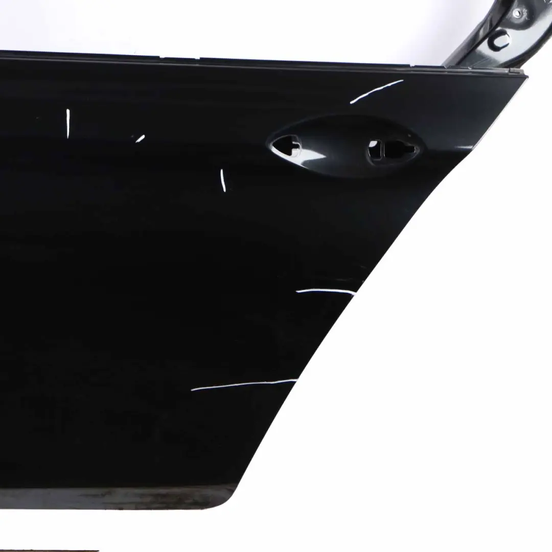 Door Rear Left N/S Black Sapphire Metallic - 475 to BMW F10 Saloon with Part number 7206113 BMW F10 Saloon Door Rear Left N/S Black Sapphire Metallic - 475 - SKU 7206113-BS - Part number 7206113