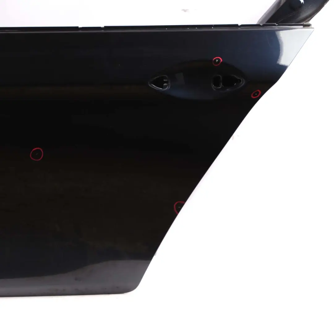BMW 5 F10 Door Rear Left N/S Carbonschwarz Carbon Black Metallic - 416 - SKU 7206113-CAR - Part number 7206113