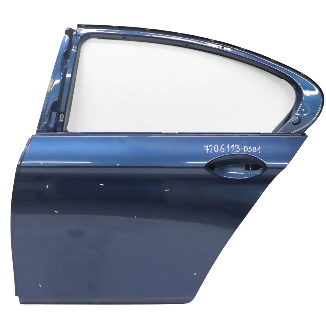 Puerta Trasera Izquierda Tiefseeblau Deep Sea Blue Metallic - A76 para BMW F10 con número de pieza 7206113 BMW F10 Puerta Trasera Izquierda Tiefseeblau Deep Sea Blue Metallic - A76 - SKU 7206113-DSB1 - Número de pieza 7206113