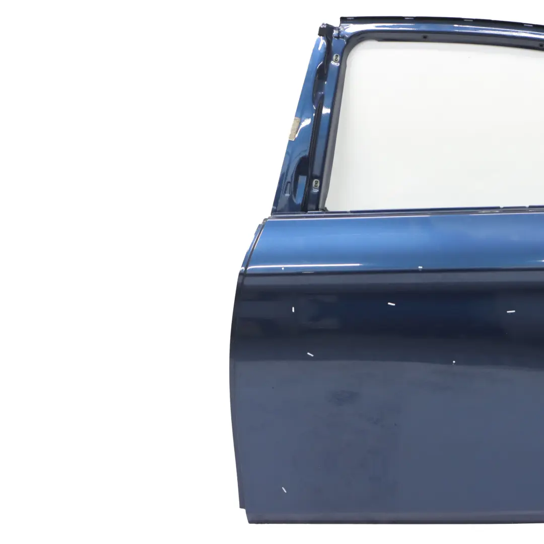 Door Rear Left N/S Tiefseeblau Deep Sea Blue Metallic - A76 to BMW F10 with Part number 7206113 BMW F10 Door Rear Left N/S Tiefseeblau Deep Sea Blue Metallic - A76 - SKU 7206113-DSB1 - Part number 7206113