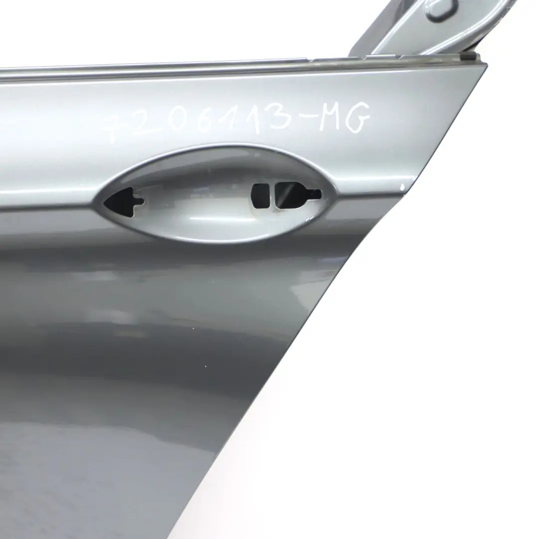 BMW F10 Door Rear Left N/S Mineralgrau Mineral Grey Metallic - B39 - SKU 7206113-MG - Part number 7206113