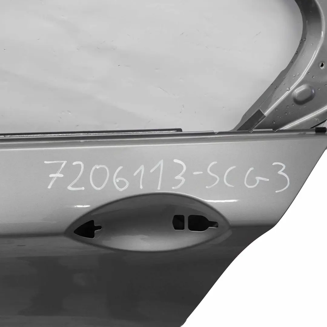 BMW F10 Puerta Trasera Izquierda Spacegrau Space Grau Metallic - A52 - SKU 7206113-SCG3 - Número de pieza 7206113