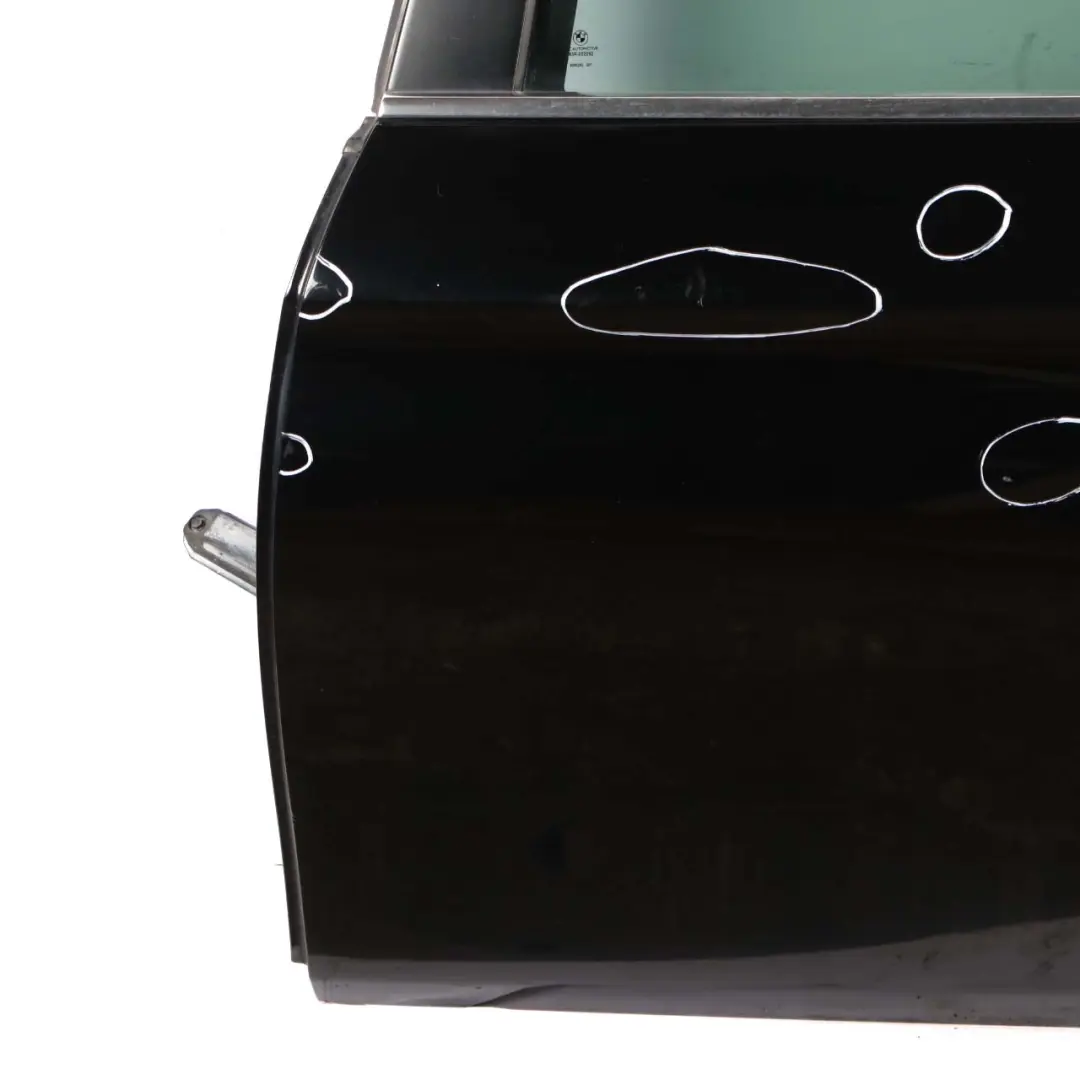 BMW F10 Door Rear Left N/S Covering Panel Schwarz 2 Black - 668 - SKU 7206113-SCH - Part number 7206113