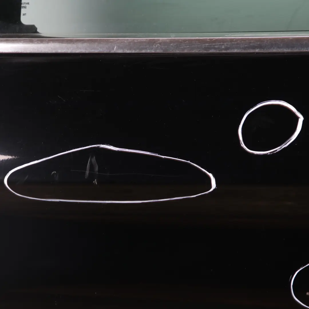 BMW F10 Door Rear Left N/S Covering Panel Schwarz 2 Black - 668 - SKU 7206113-SCH - Part number 7206113