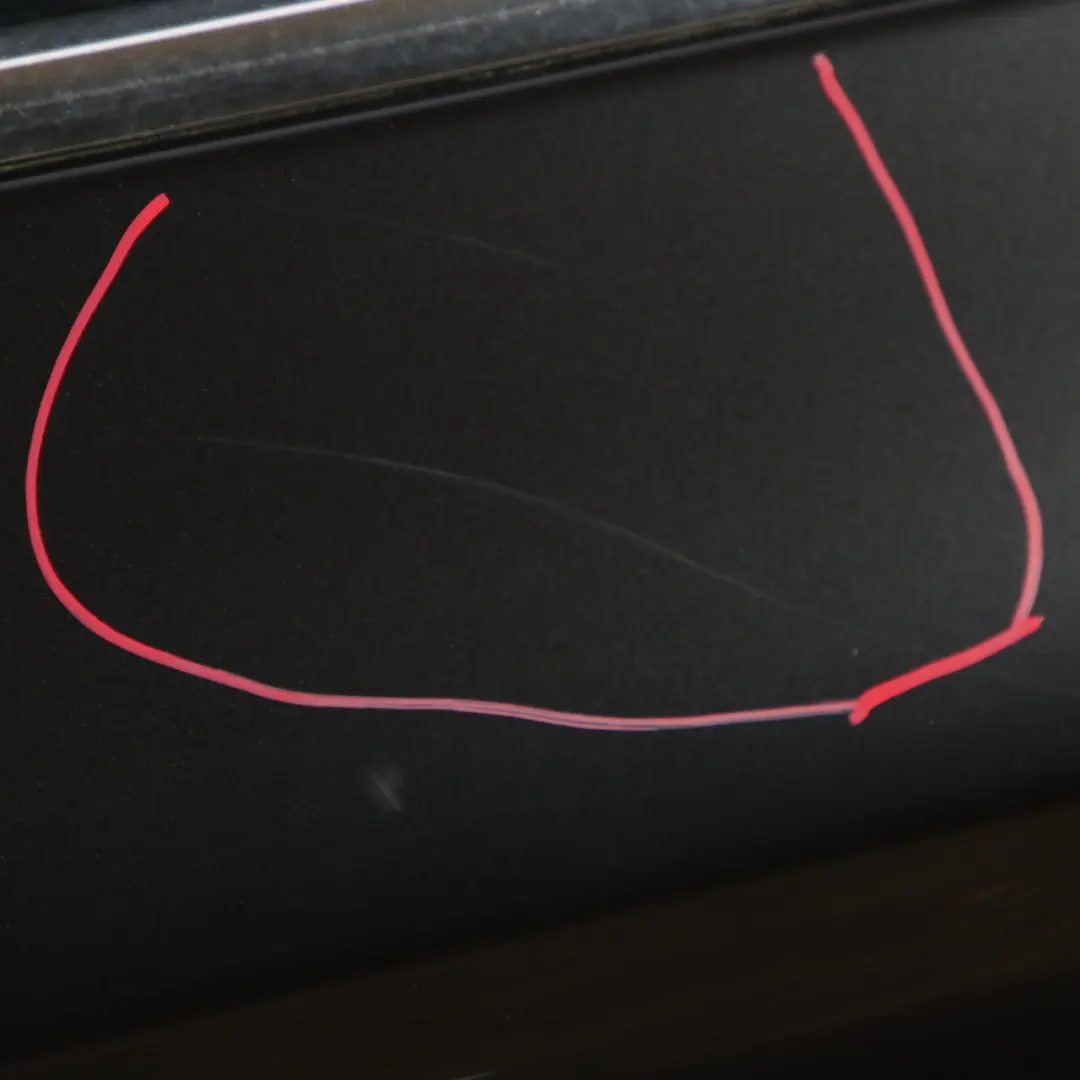 Door Rear Left N/S Covering Panel Sophistograu Grey Metallic - B90 to BMW F10 with Part number 7206113 BMW F10 Door Rear Left N/S Covering Panel Sophistograu Grey Metallic - B90 - SKU 7206113-SOP - Part number 7206113