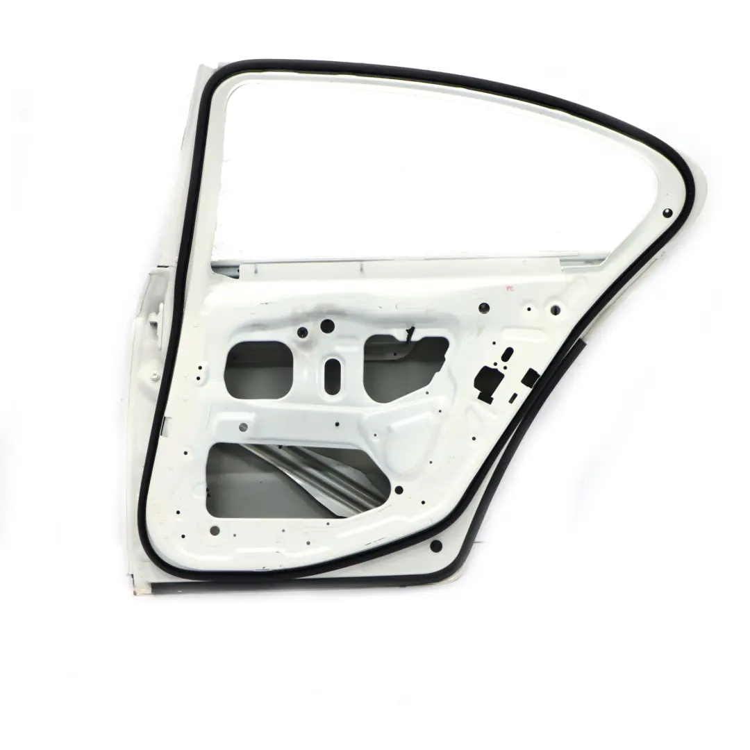 Door Rear Right O/S Alpinweiss Alpine White 3 - 300 to BMW F10 with Part number 7206114 BMW F10 Door Rear Right O/S Alpinweiss Alpine White 3 - 300 - SKU 7206114-AW - Part number 7206114
