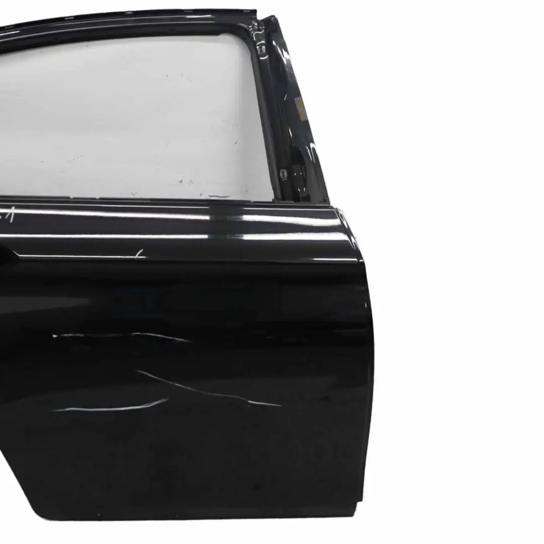 Door Rear Right O/S Saloon Black Sapphire Metallic - 475 to BMW F10 with Part number 7206114 BMW F10 Door Rear Right O/S Saloon Black Sapphire Metallic - 475 - SKU 7206114-BS1 - Part number 7206114
