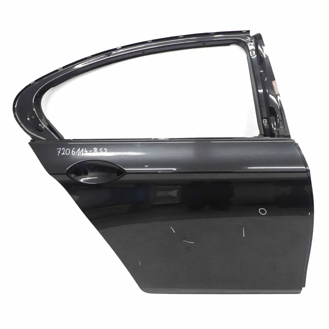 BMW F10 Puerta Trasera Derecha Zafiro Negro Metalizado - 475 - SKU 7206114-BS2 - Número de pieza 7206114