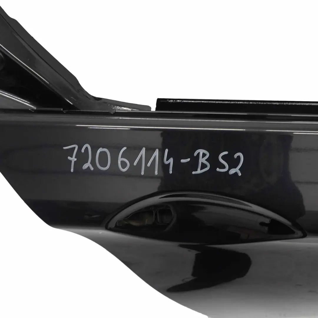 BMW F10 Puerta Trasera Derecha Zafiro Negro Metalizado - 475 - SKU 7206114-BS2 - Número de pieza 7206114