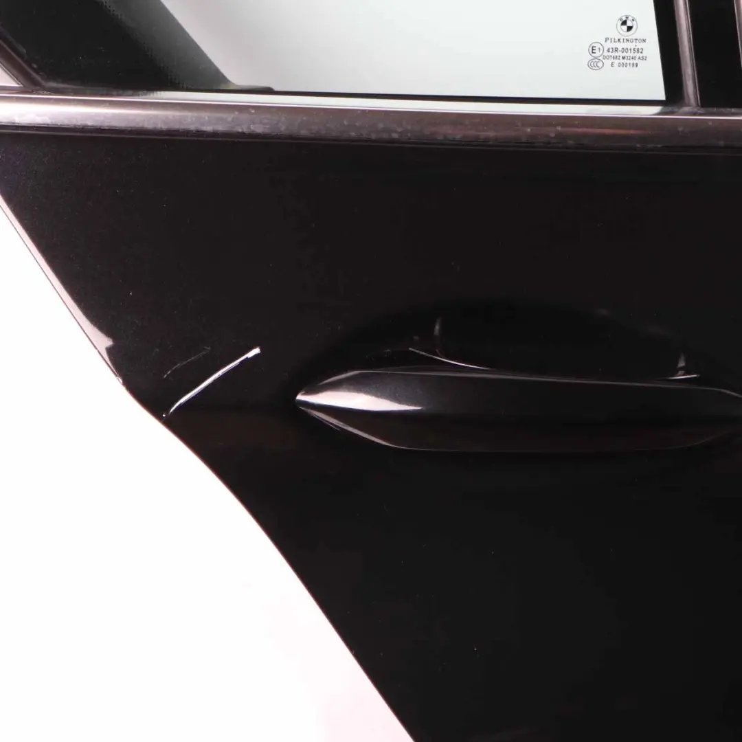Door Rear Right O/S Saloon Black Sapphire Metallic - 475 to BMW F10 with Part number 7206114 BMW F10 Door Rear Right O/S Saloon Black Sapphire Metallic - 475 - SKU 7206114-BS - Part number 7206114