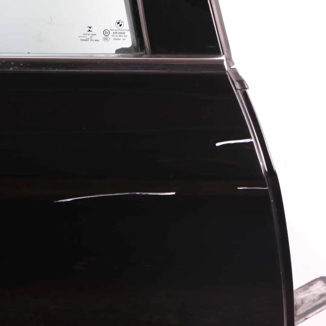 BMW F10 Door Rear Right O/S Saloon Black Sapphire Metallic - 475 - SKU 7206114-BS - Part number 7206114