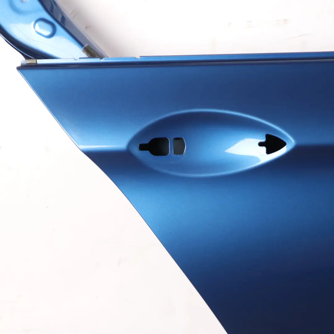Door Rear Right O/S Saloon Monte Carlo Blue Metallic - B05 to BMW F10 with Part number 7206114 BMW F10 Door Rear Right O/S Saloon Monte Carlo Blue Metallic - B05 - SKU 7206114-MCB - Part number 7206114
