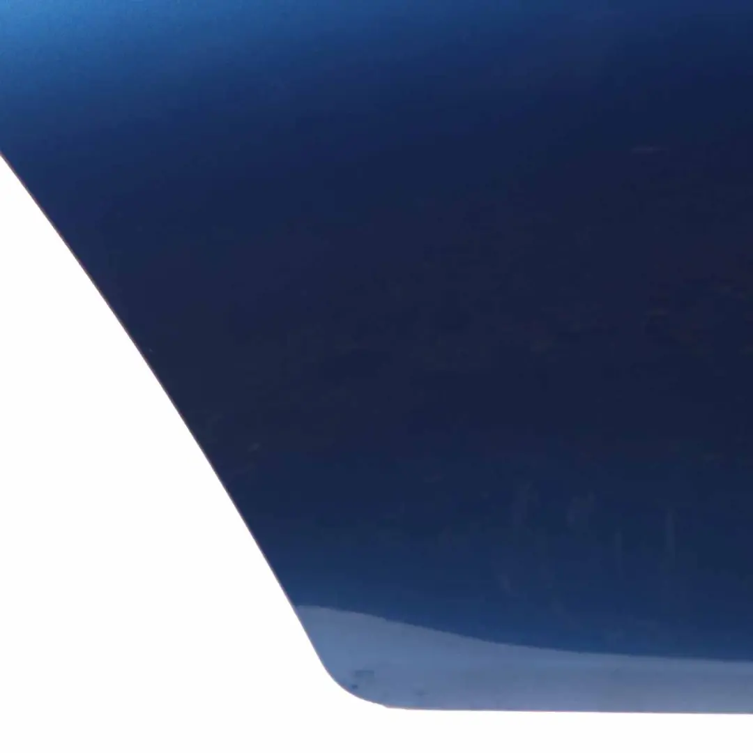 Door Rear Right O/S Saloon Monte Carlo Blue Metallic - B05 to BMW F10 with Part number 7206114 BMW F10 Door Rear Right O/S Saloon Monte Carlo Blue Metallic - B05 - SKU 7206114-MCB - Part number 7206114