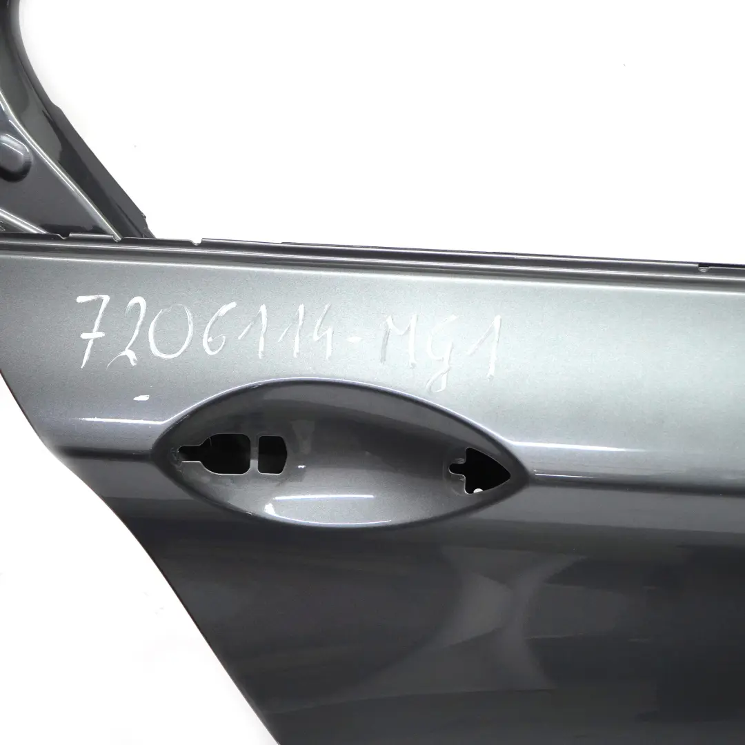 BMW F10 Door Rear Right O/S Mineralgrau Mineral Grey Metallic - B39 - SKU 7206114-MG1 - Part number 7206114