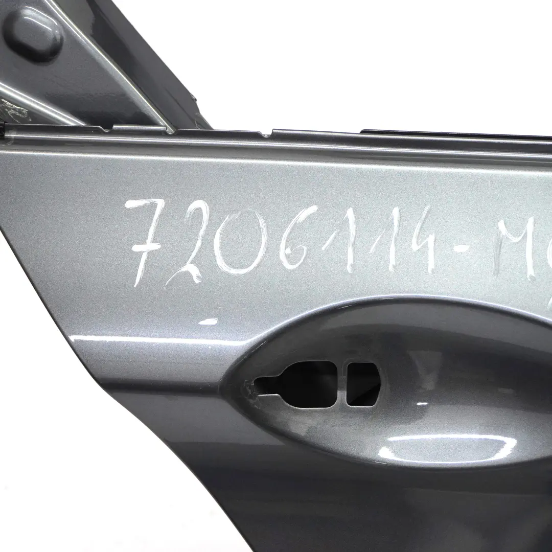 BMW F10 Door Rear Right O/S Mineralgrau Mineral Grey Metallic - B39 - SKU 7206114-MG1 - Part number 7206114