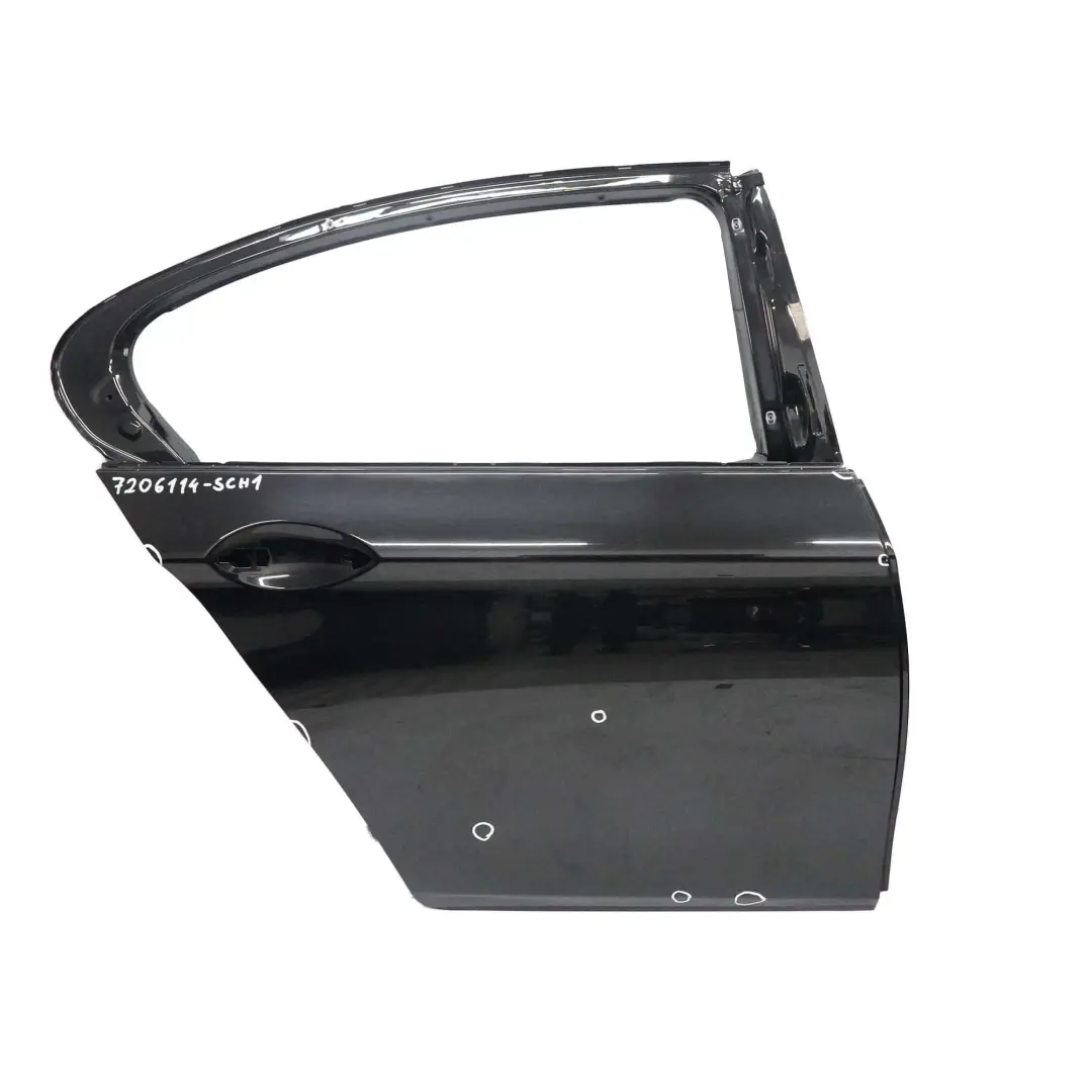 BMW F10 Porta Posteriore Destra O/S F11 Schwarz Nero - 668 - SKU 7206114-SCH1 - Numero di parte 7206114