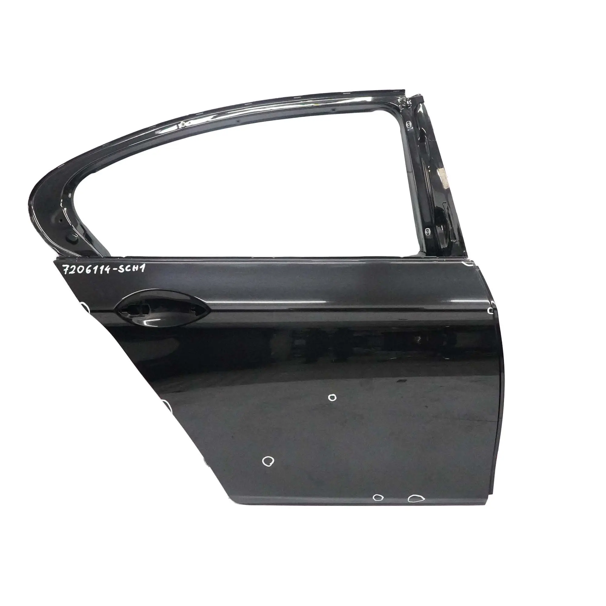 BMW F10 Porta Posteriore Destra O/S F11 Schwarz Nero - 668
