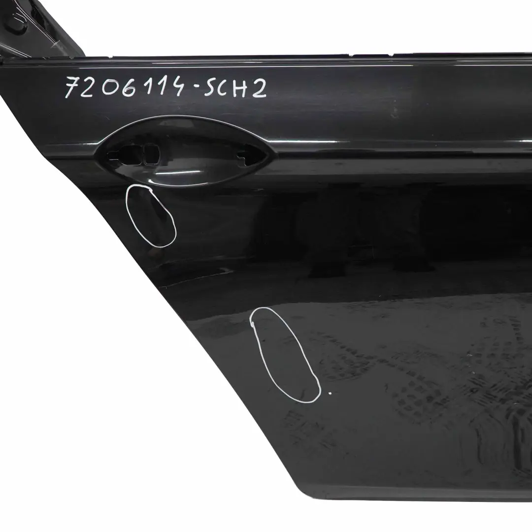 BMW F10 Porte Arrière Droite Schwarz Noir - 668 - SKU 7206114-SCH2 - Numéro de pièce 7206114