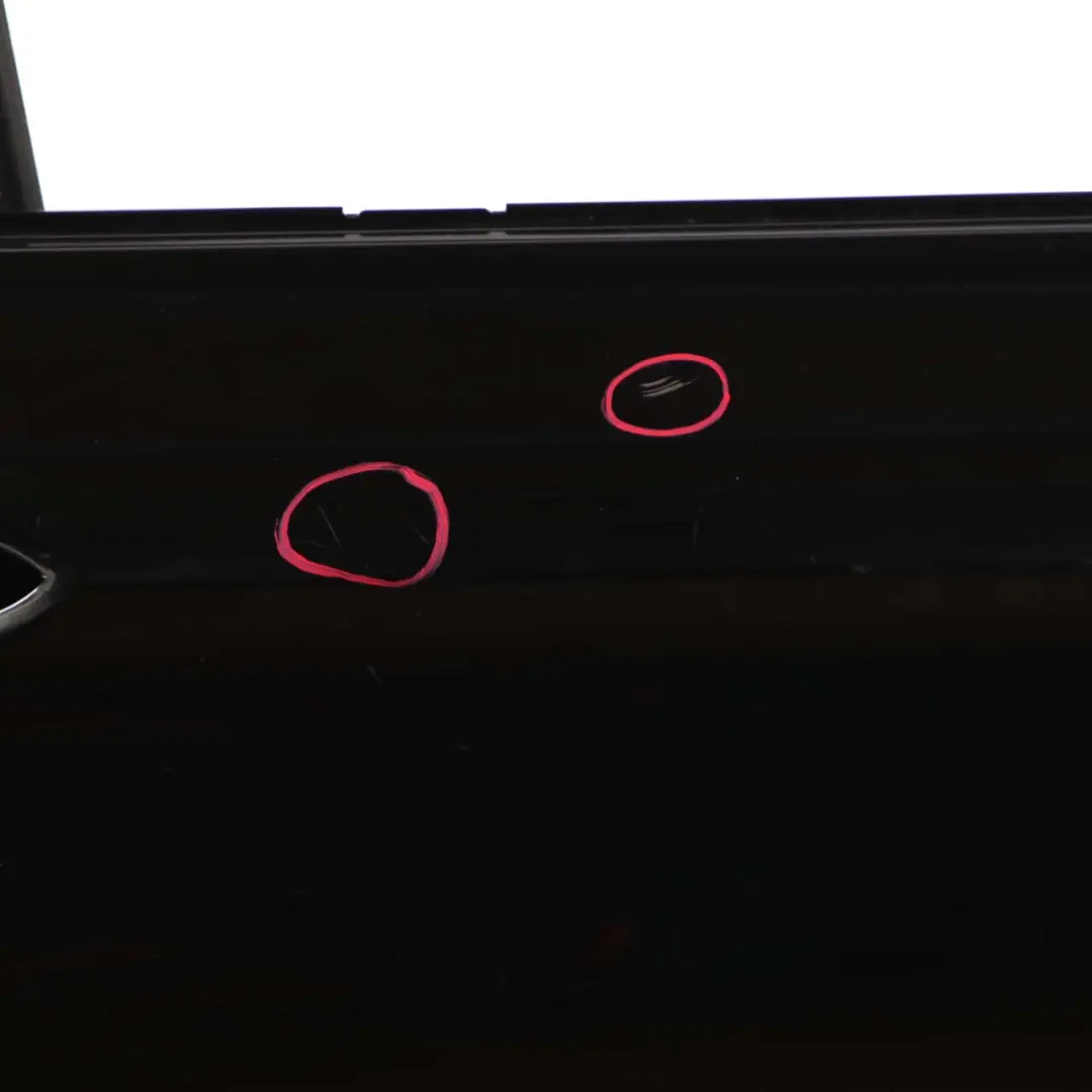 BMW 5 Series F10 Door Rear Right O/S Schwarz 2 Black - 668 - SKU 7206114-SCH - Part number 7206114