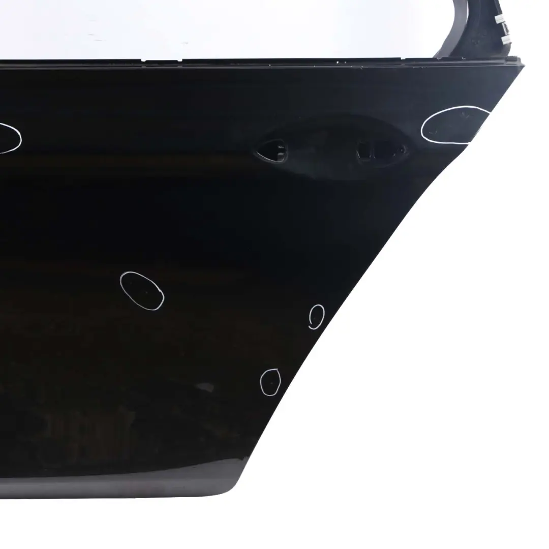 Door Rear Left Panel N/S Touring Black Sapphire Metallic - 475 to BMW F11 with Part number 7206119 BMW F11 Door Rear Left Panel N/S Touring Black Sapphire Metallic - 475 - SKU 7206119-BS - Part number 7206119