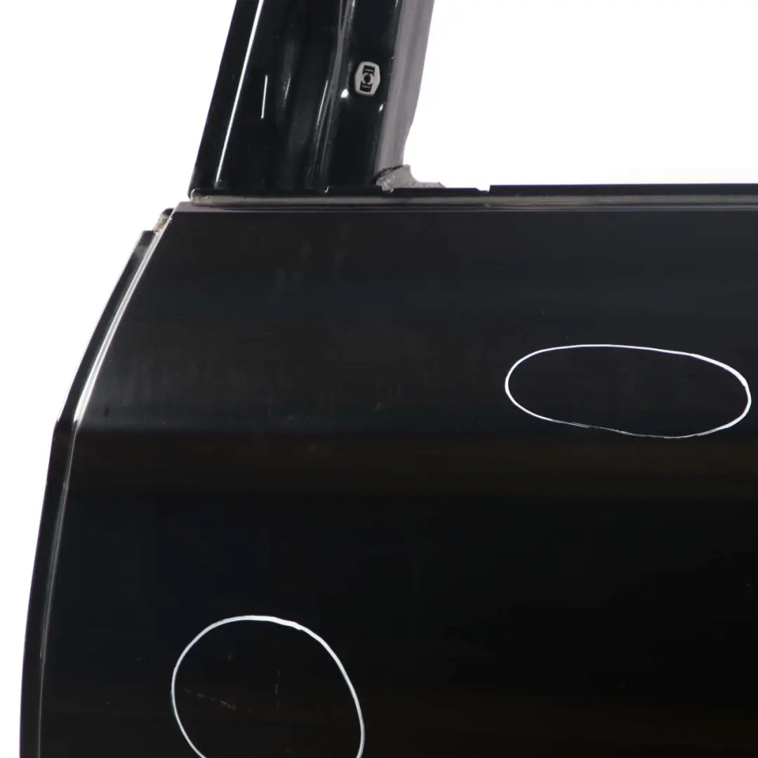 Door Rear Left Panel N/S Touring Black Sapphire Metallic - 475 to BMW F11 with Part number 7206119 BMW F11 Door Rear Left Panel N/S Touring Black Sapphire Metallic - 475 - SKU 7206119-BS - Part number 7206119