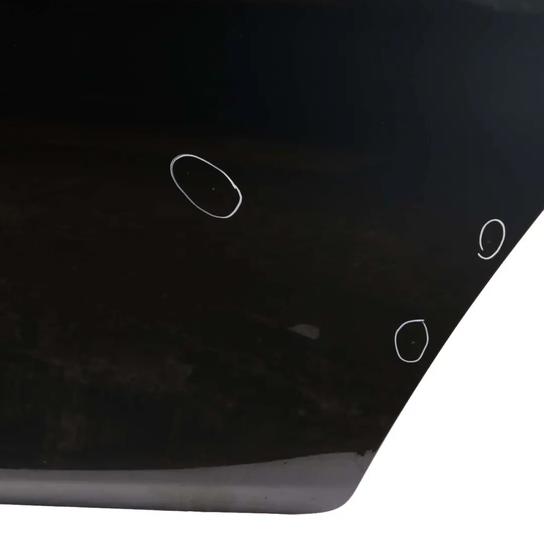 BMW F11 Door Rear Left Panel N/S Touring Black Sapphire Metallic - 475 - SKU 7206119-BS - Part number 7206119