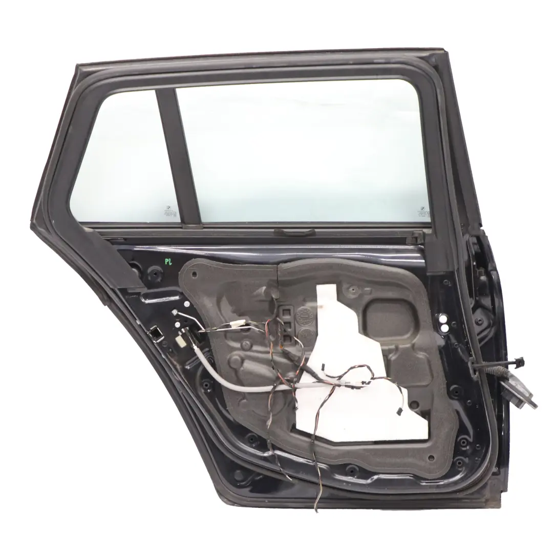 BMW F11 Touring Porta posteriore sinistra Carbonschwarz Nero carbonio - 416 - SKU 7206119-CAR - Numero di parte 7206119