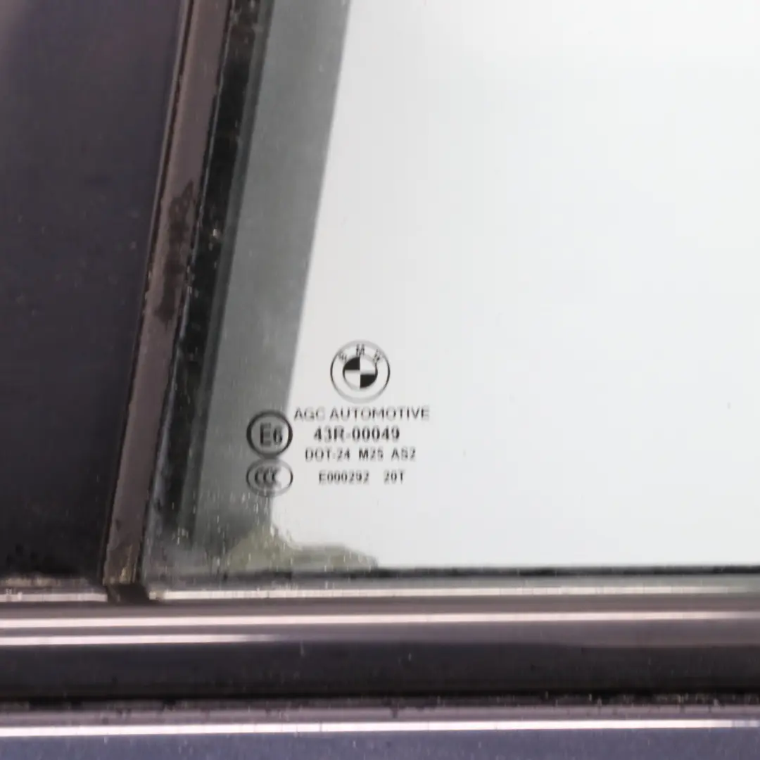 BMW F11 Touring Porta posteriore sinistra Carbonschwarz Nero carbonio - 416 - SKU 7206119-CAR - Numero di parte 7206119