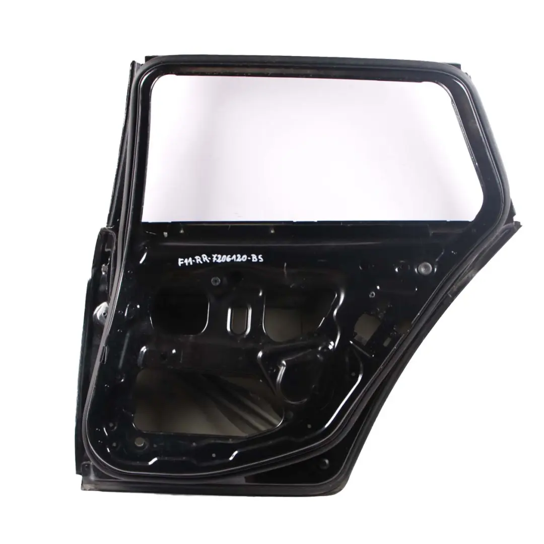 BMW F11 Door Rear Right Panel O/S Touring Black Sapphire Metallic - 475 - SKU 7206120-BS - Part number 7206120